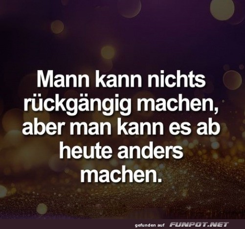 Anders machen