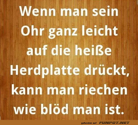 Wenn man