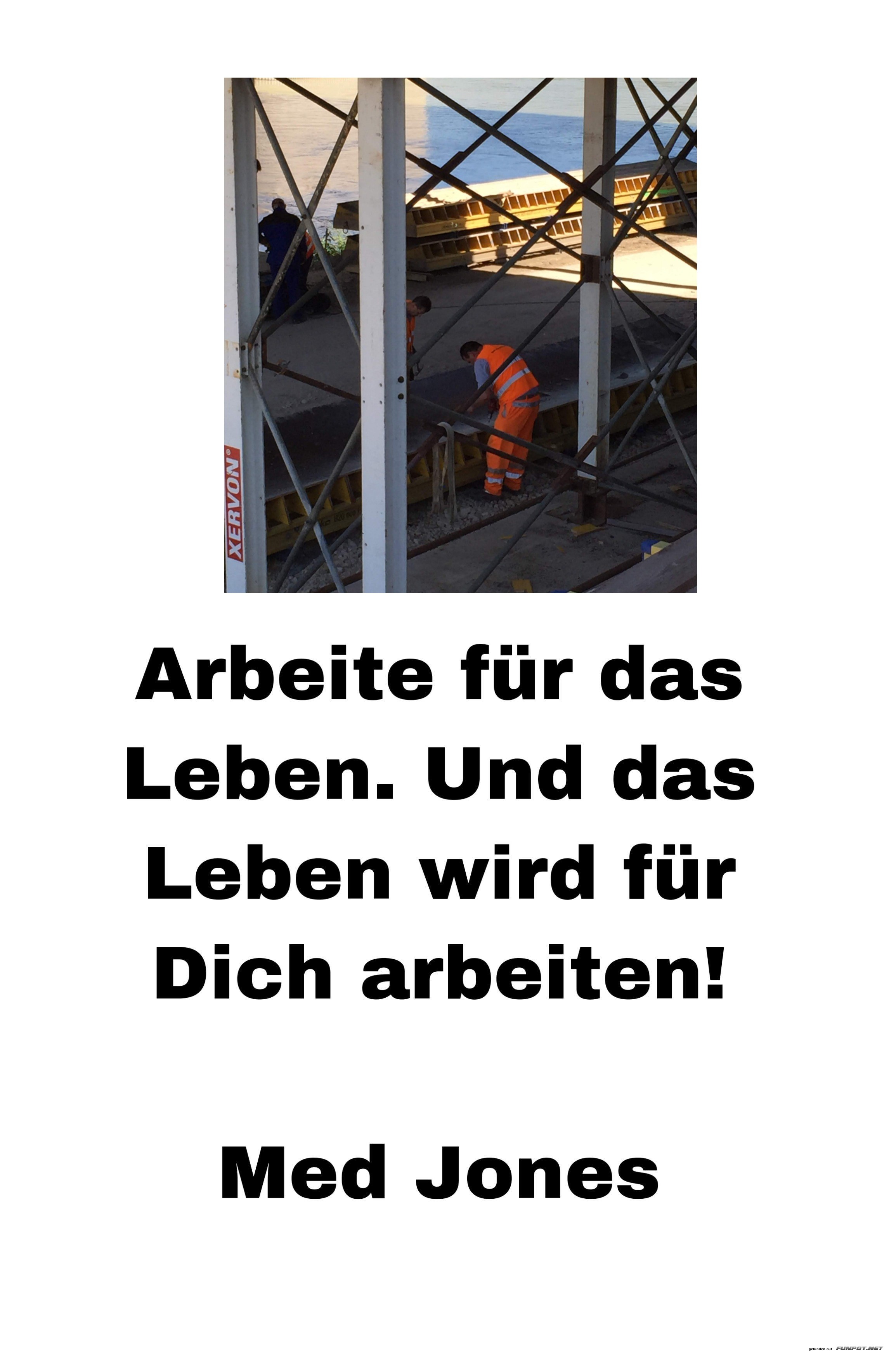 Arbeite fr das Leben