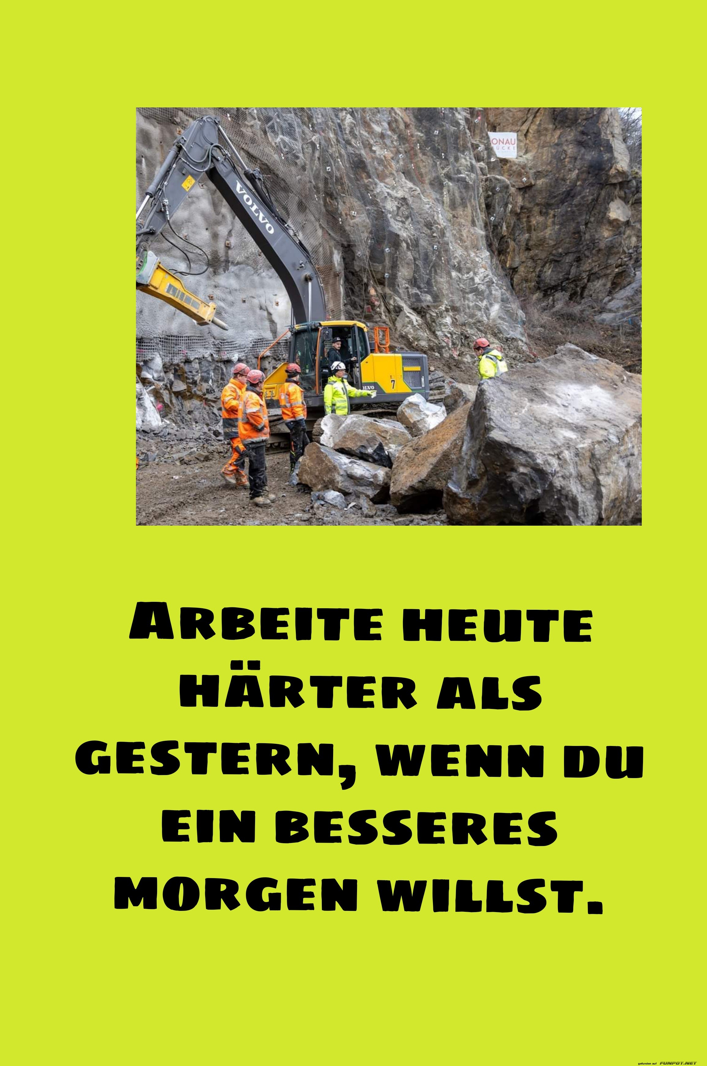 Arbeite heute hrter