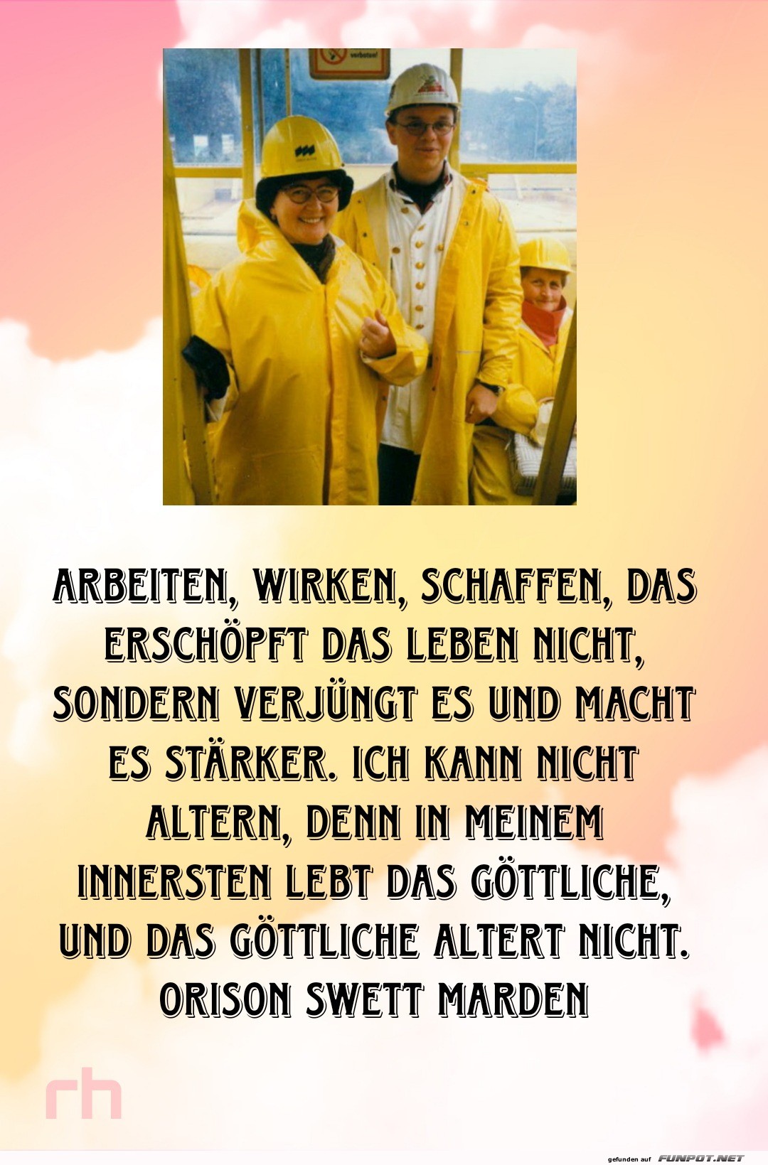 arbeiten, wirken, schaffen