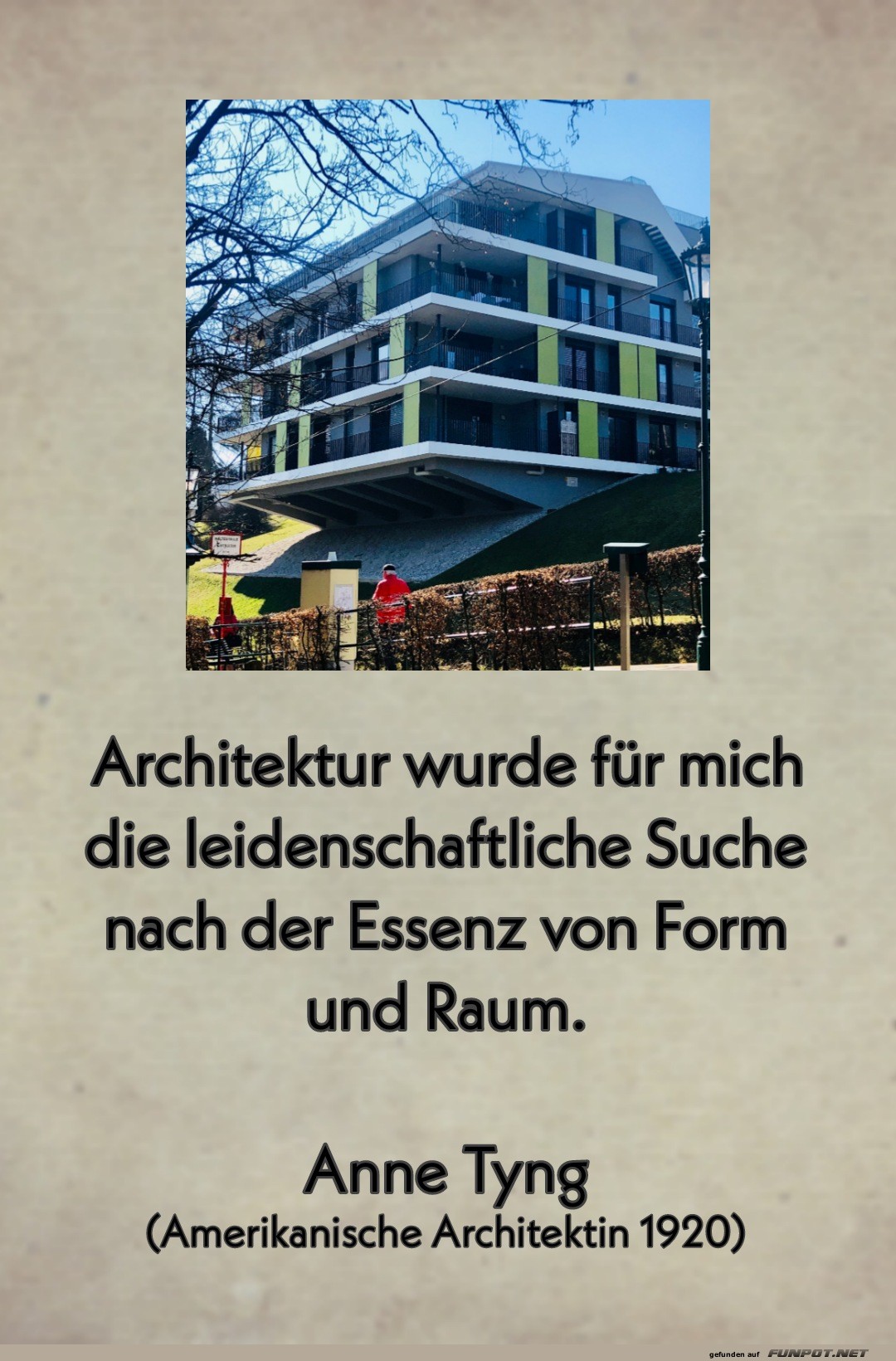 architektur wurde fr mich