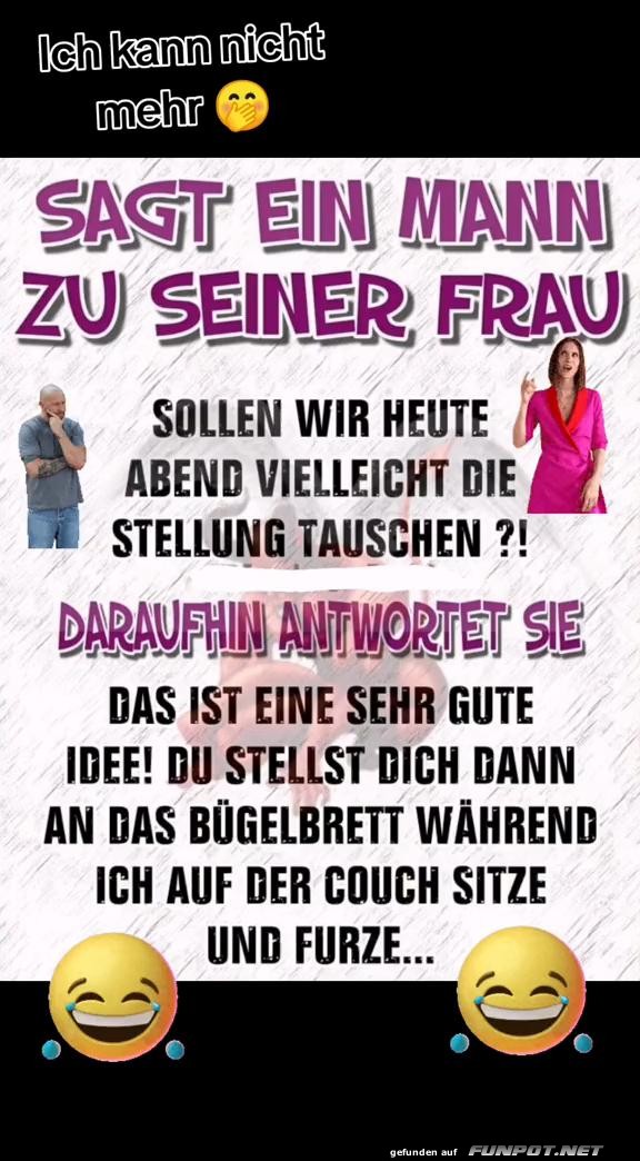 Sagt ein Mann