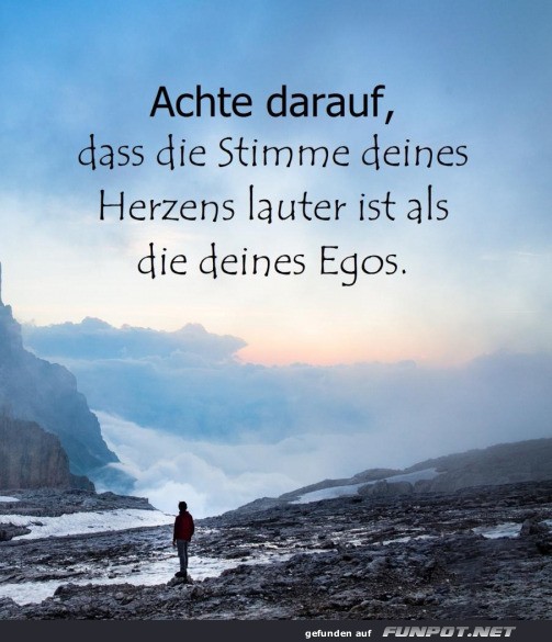 Die Stimme deines Herzens