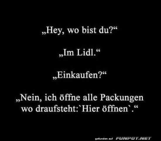 Lustige Antwort