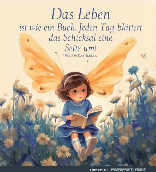 Das Leben ist wie ein Buch