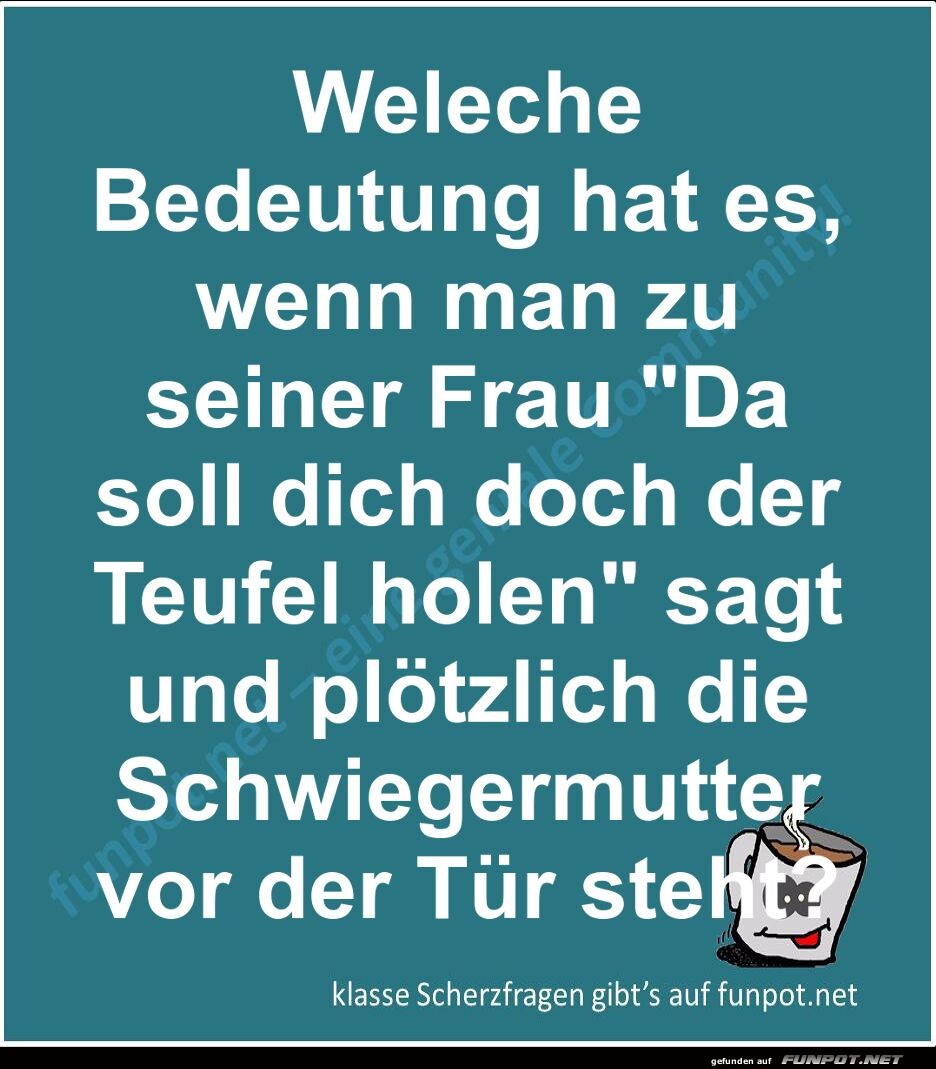 Scherzfrage