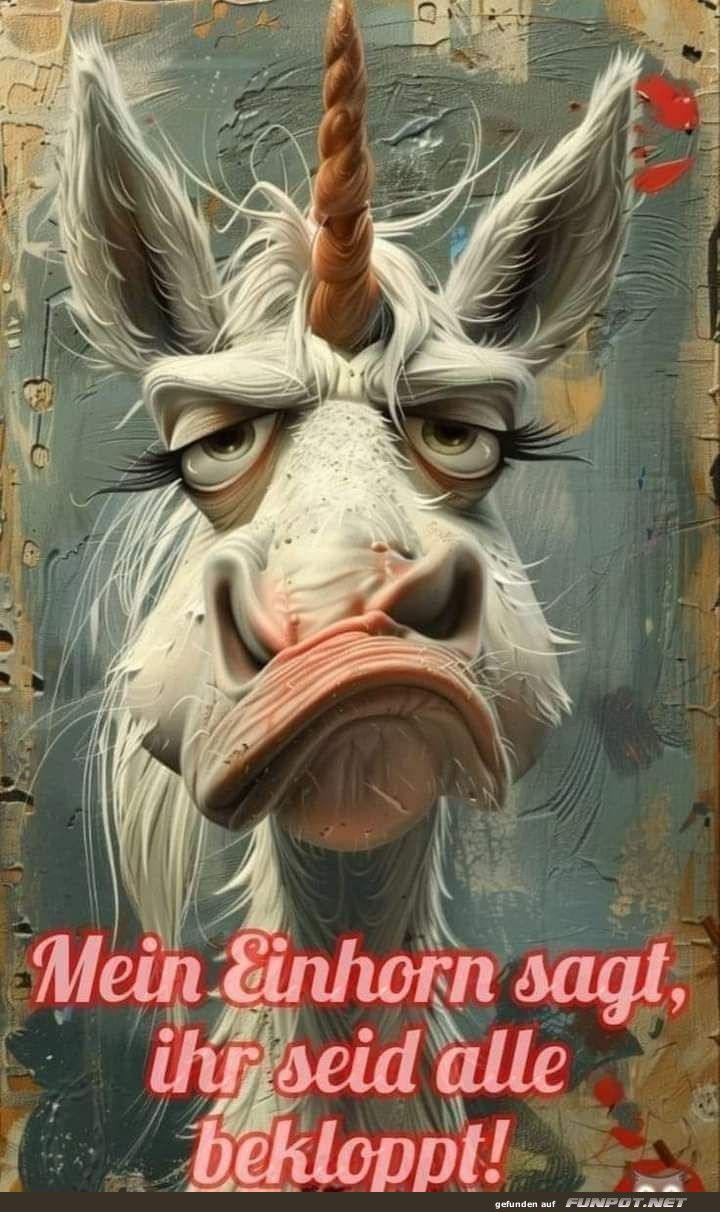 Mein Einhorn