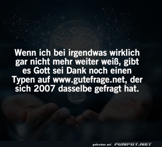 So ist es