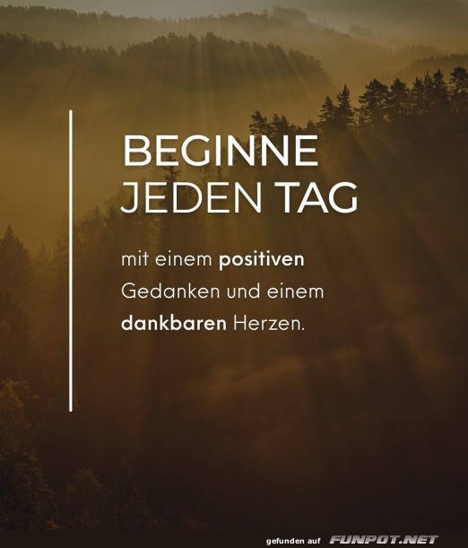 Positive Gedanken