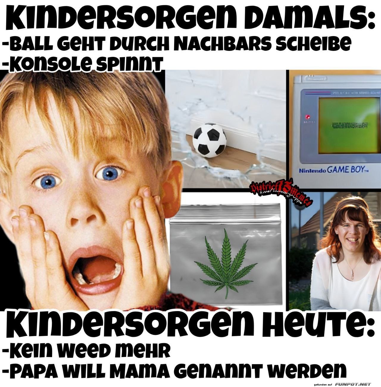 Kindersorgen damals und heute