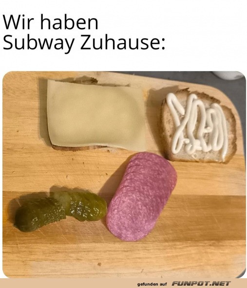 Subway zuhause