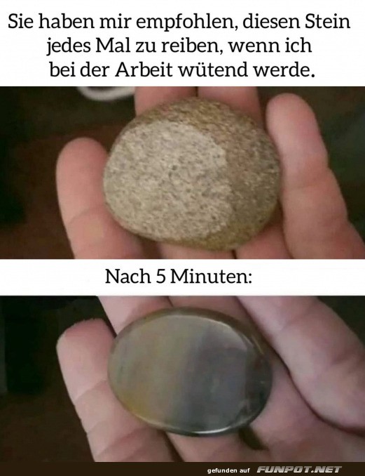 Schnell glatt geworden