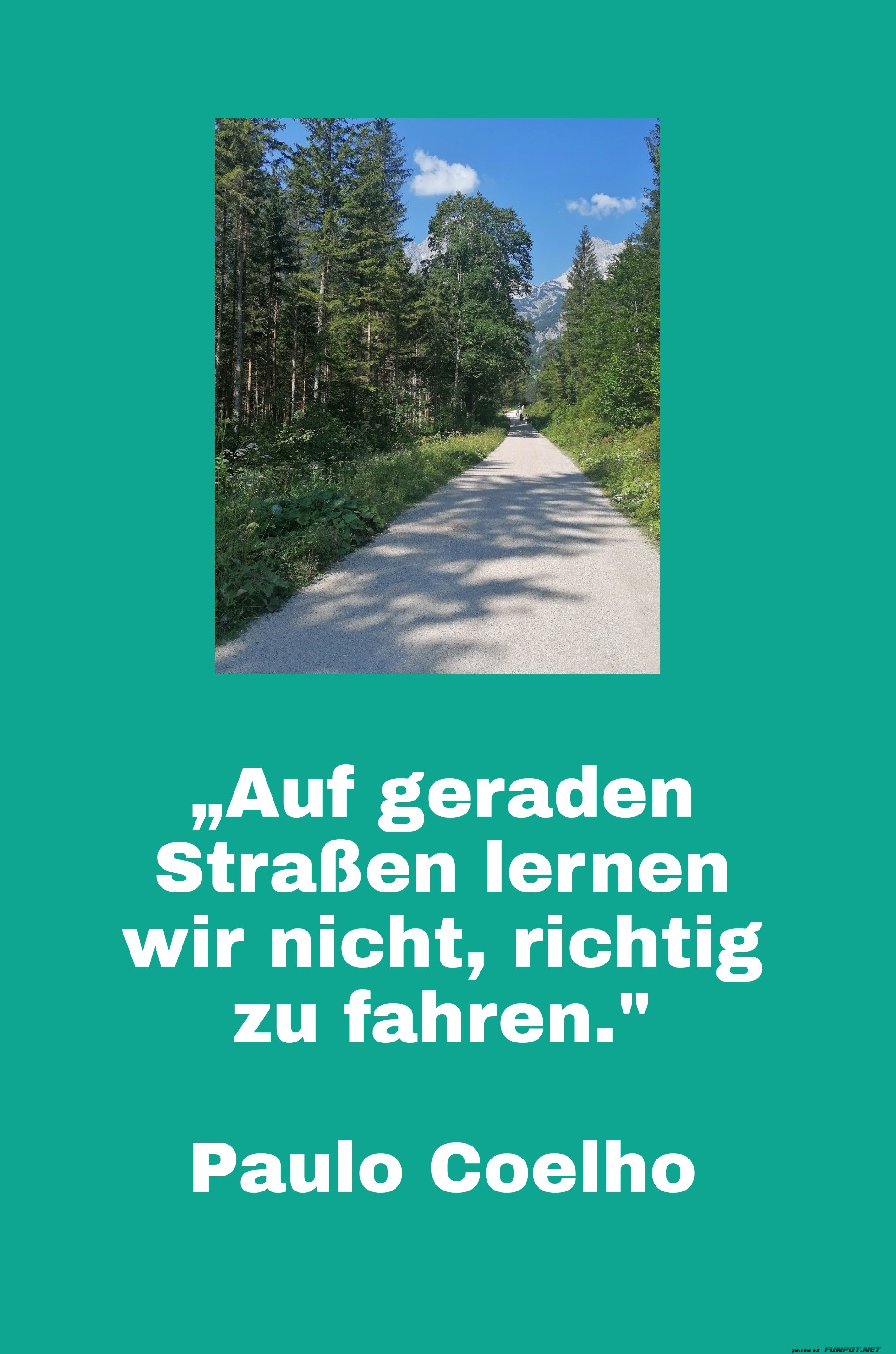 Auf geraden Straen