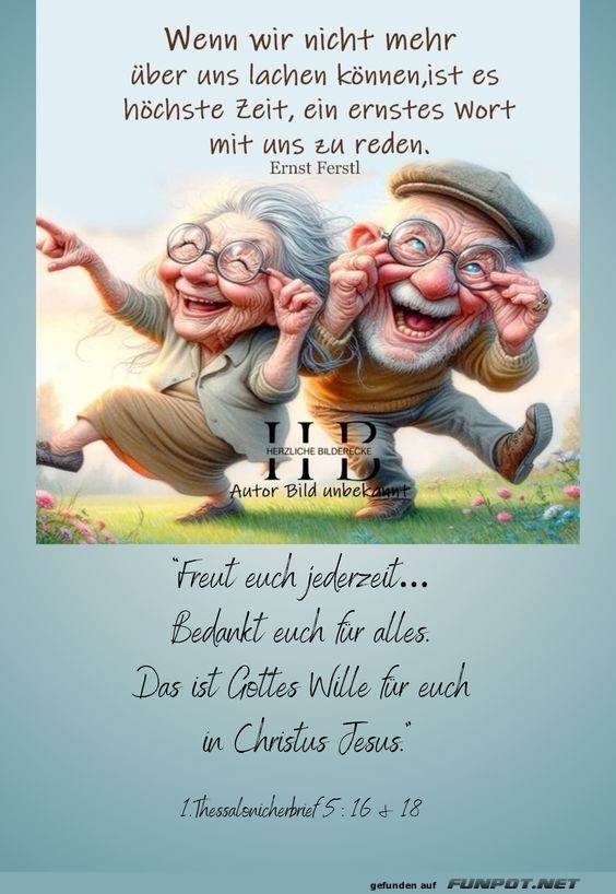 Wenn wir nicht mehr ber uns lachen knnen