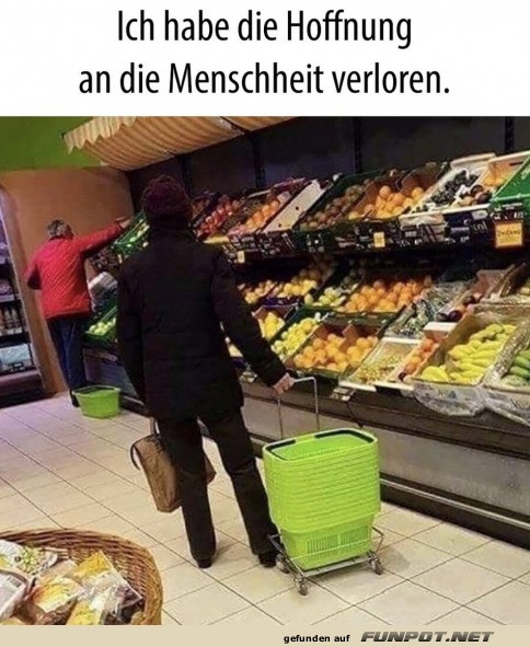 Hoffnung verloren