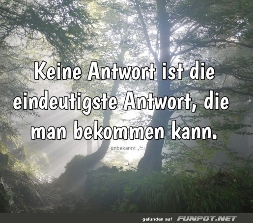 Keine Antwort