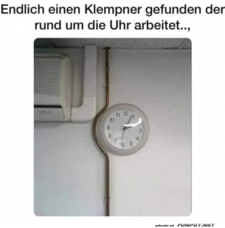 Rund um die Uhr