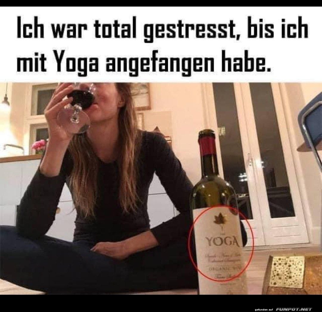 Yoga hilft