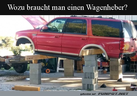 Wagenheber sind berflssig