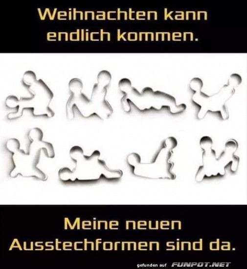 Neue Ausstechformen