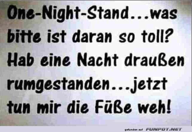 One Night Stand