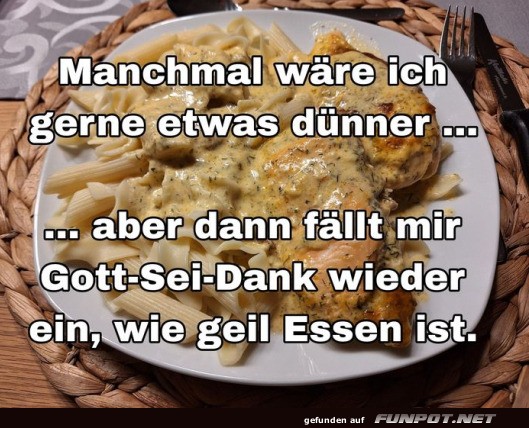 Essen ist so schn