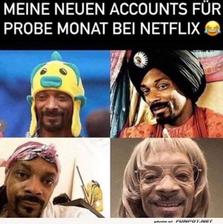 Neue Accounts