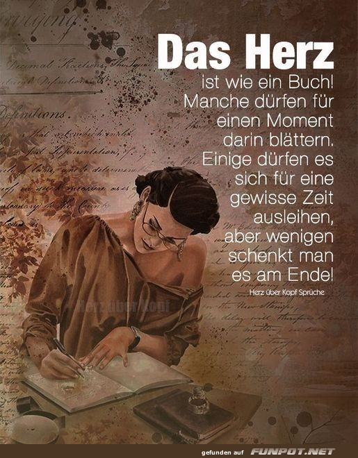 Das Herz ist wie ein Buch