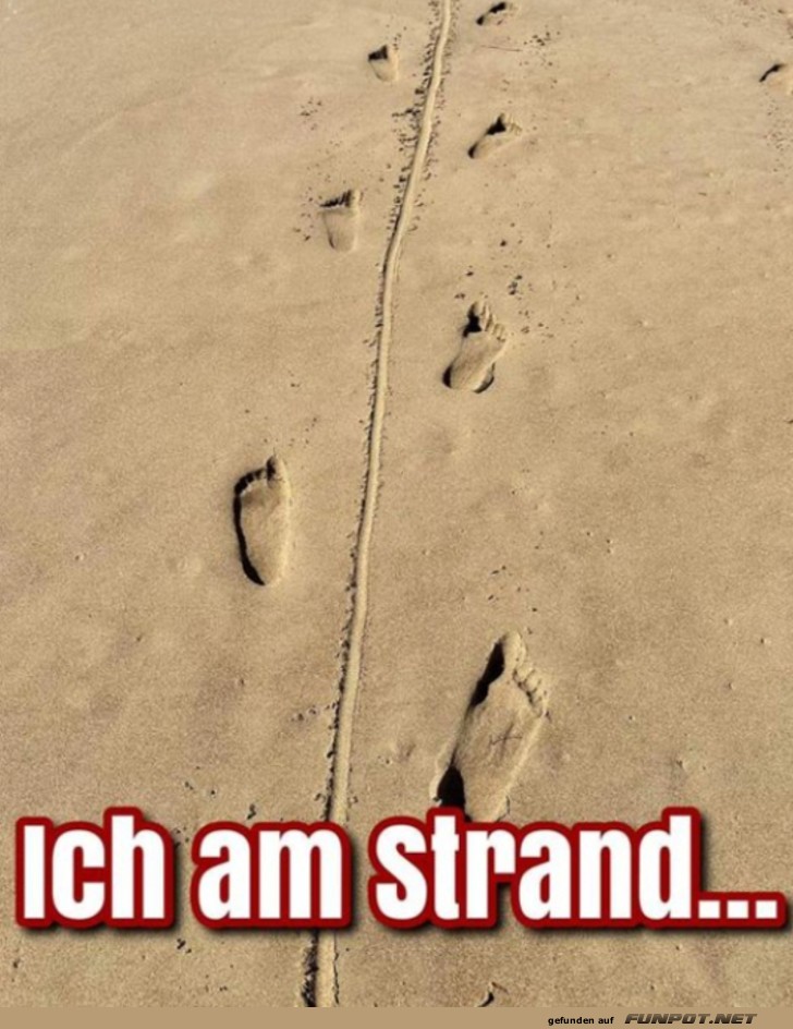 Ich am Strand