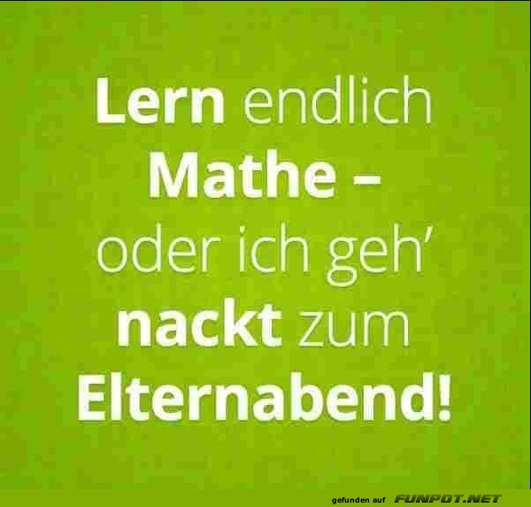 Lerne endlich Mathe