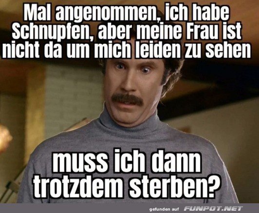 Männerschnupfen Männerschnupfen