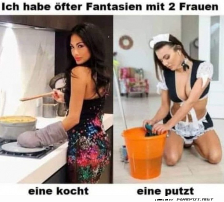 Fantasien mit zwei Frauen