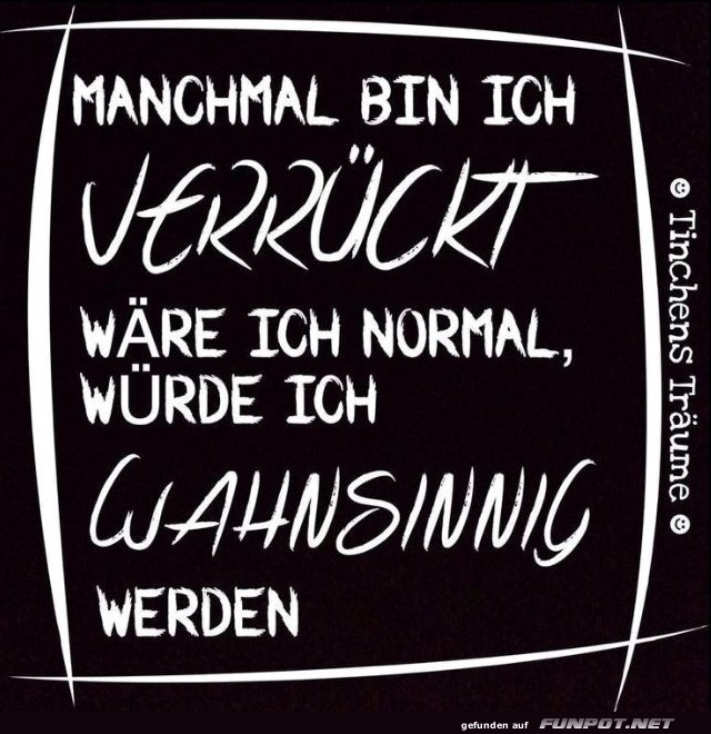 Manchmal