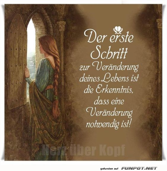 Der erste Schritt