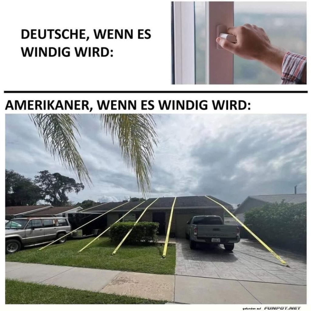 Es wird windig