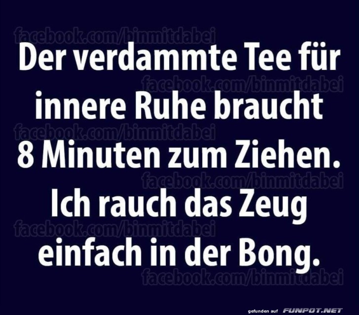 Tee fr innere Ruhe