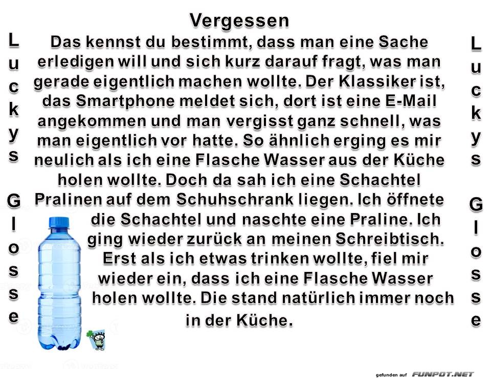 Vergessen