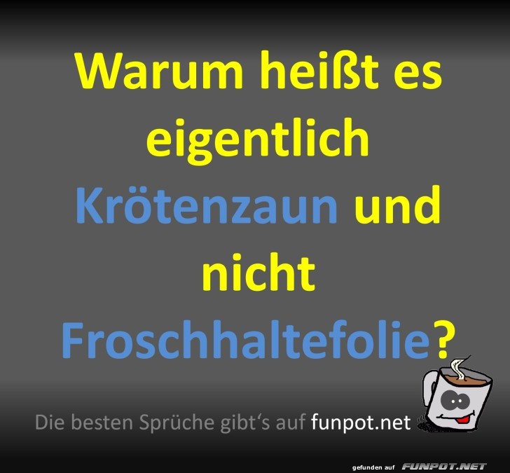 Froschhaltefolie