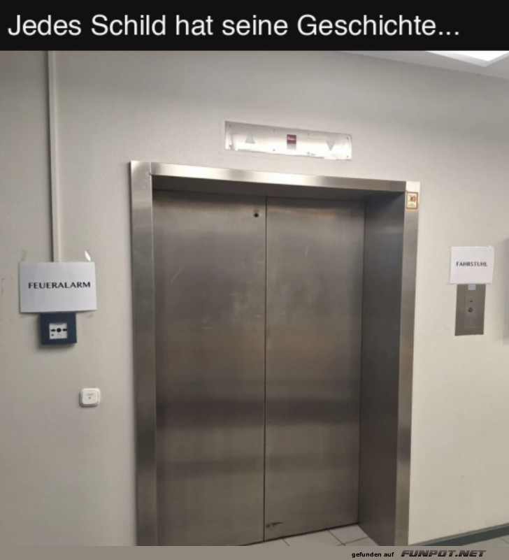 Das hat wohl eine Geschichte