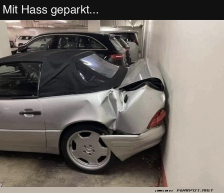 Super eingeparkt