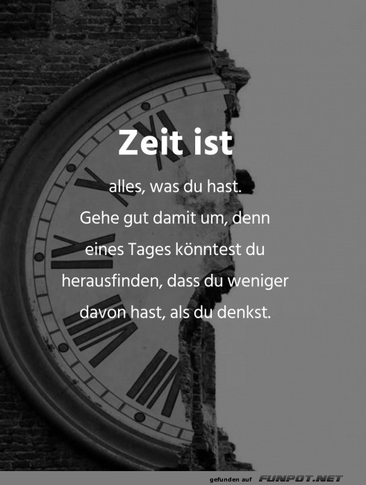 Zeit ist