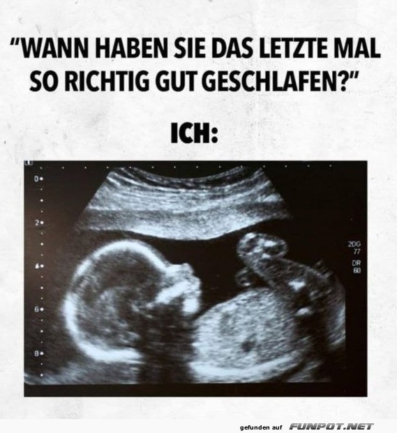 Gut durchgeschlafen