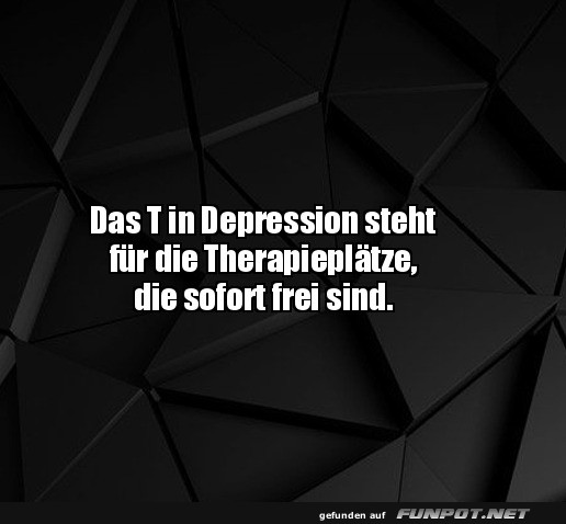 Das T in Depression