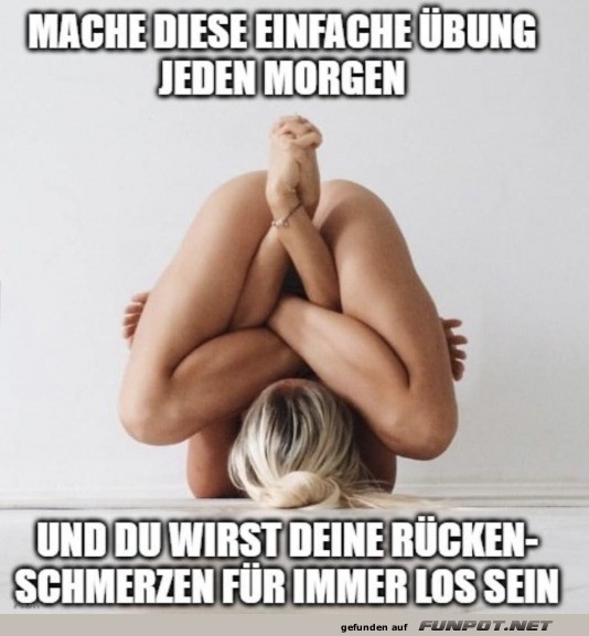 Einfache bung