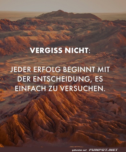 Vergiss nicht