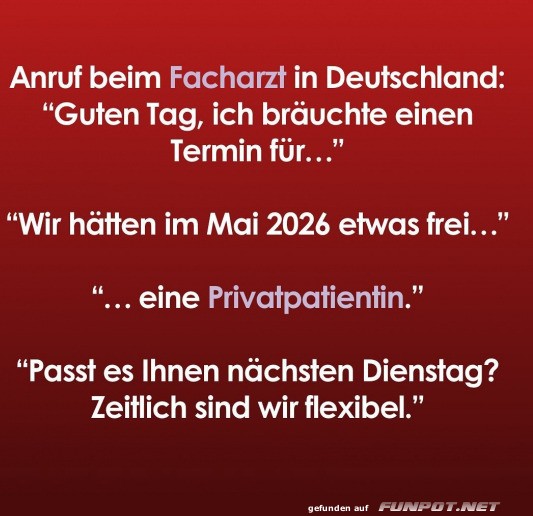 Beim Facharzt