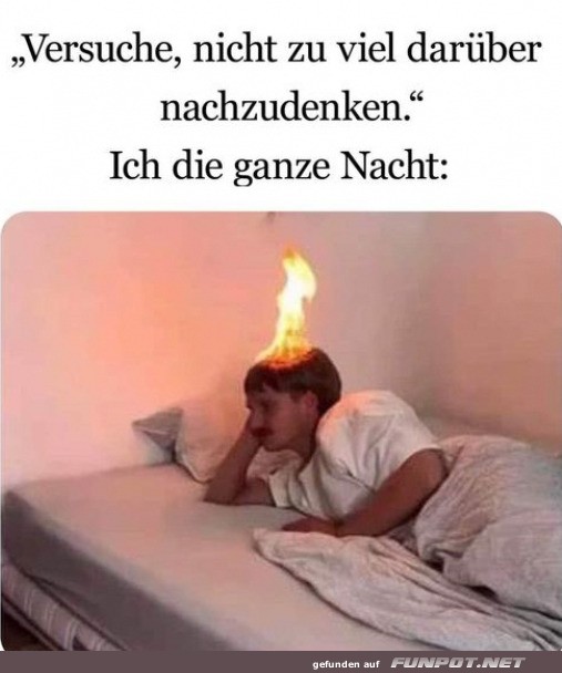 Ich beim nachdenken