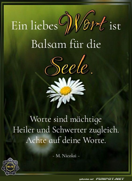 Ein liebes Wort