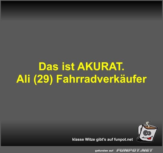 Das ist AKURAT